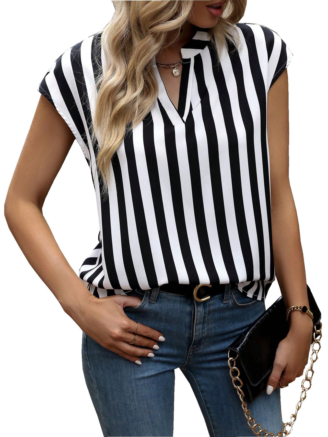 Coria Women's & Girl's Keyhole Neck Short Sleeve Regular Tops